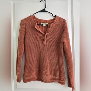 Natural Reflections Orange/Brown Sweater